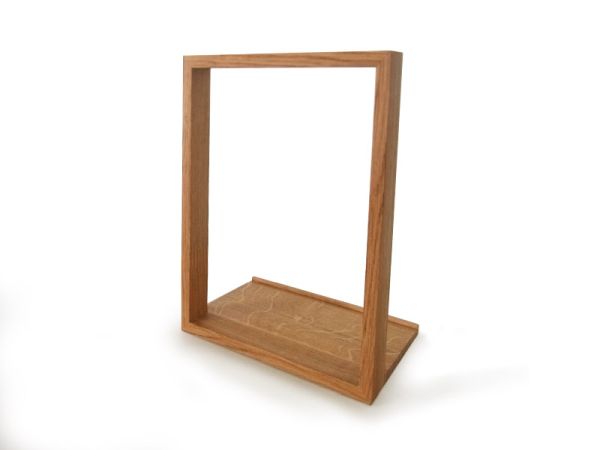 Vinyl b-Seite Plattenregal Eiche das kleine b